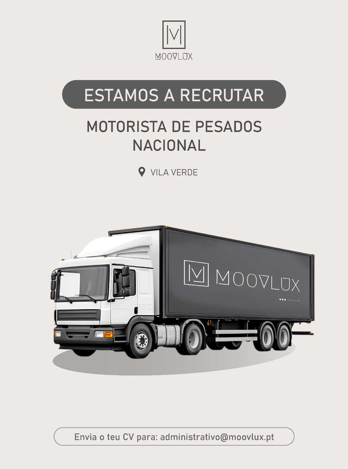 Imagem da vaga para motorista de pesados